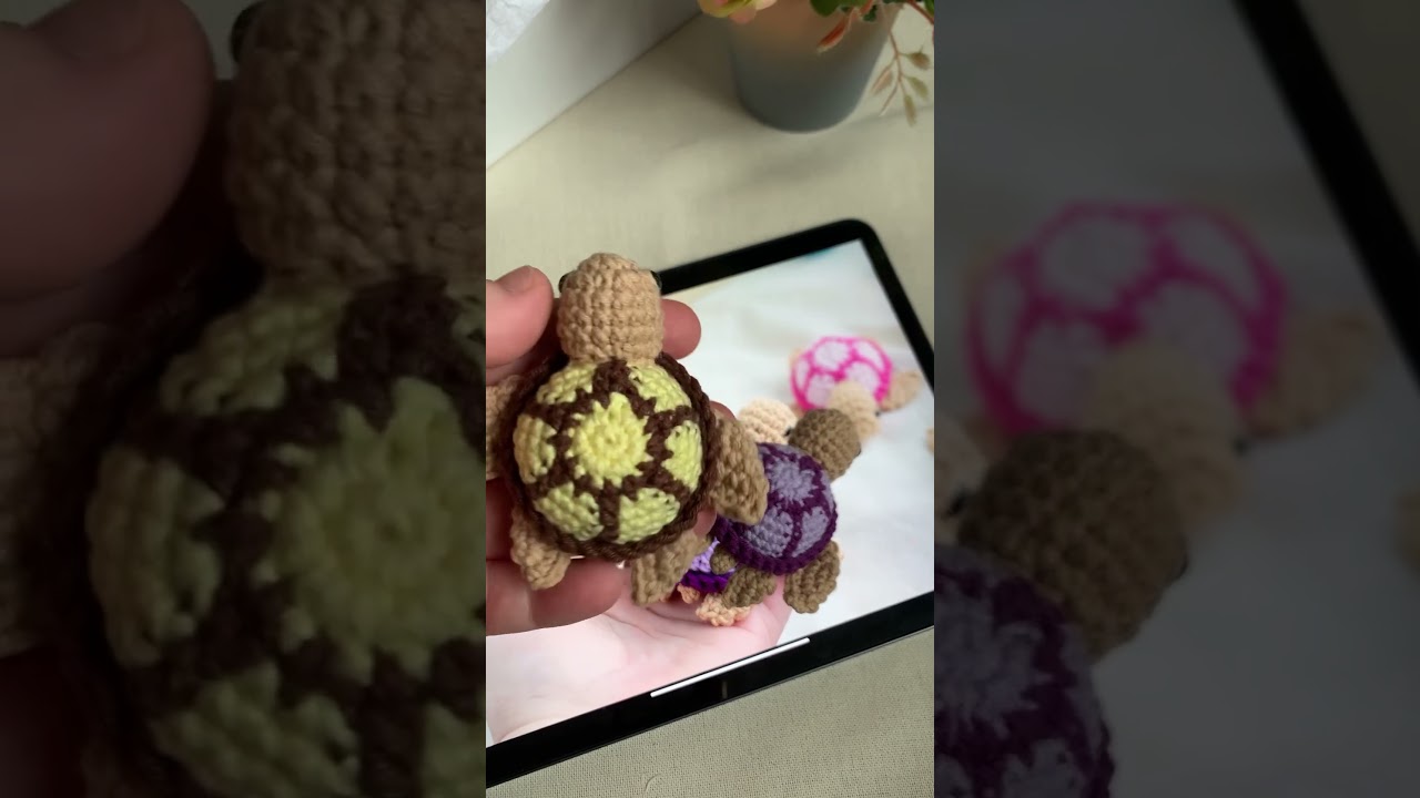 Crochet Turtle Pattern in PDF on Etsy