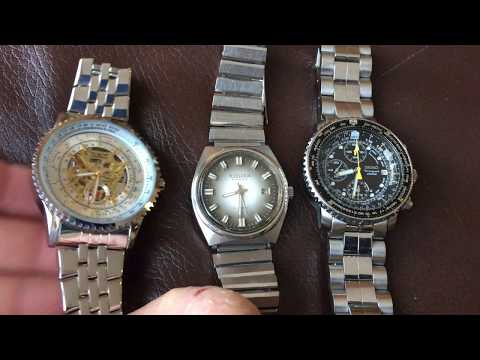 Cheap $18 Men's Automatic Skeleton Slide Rule Watch (Jaragar A034)!