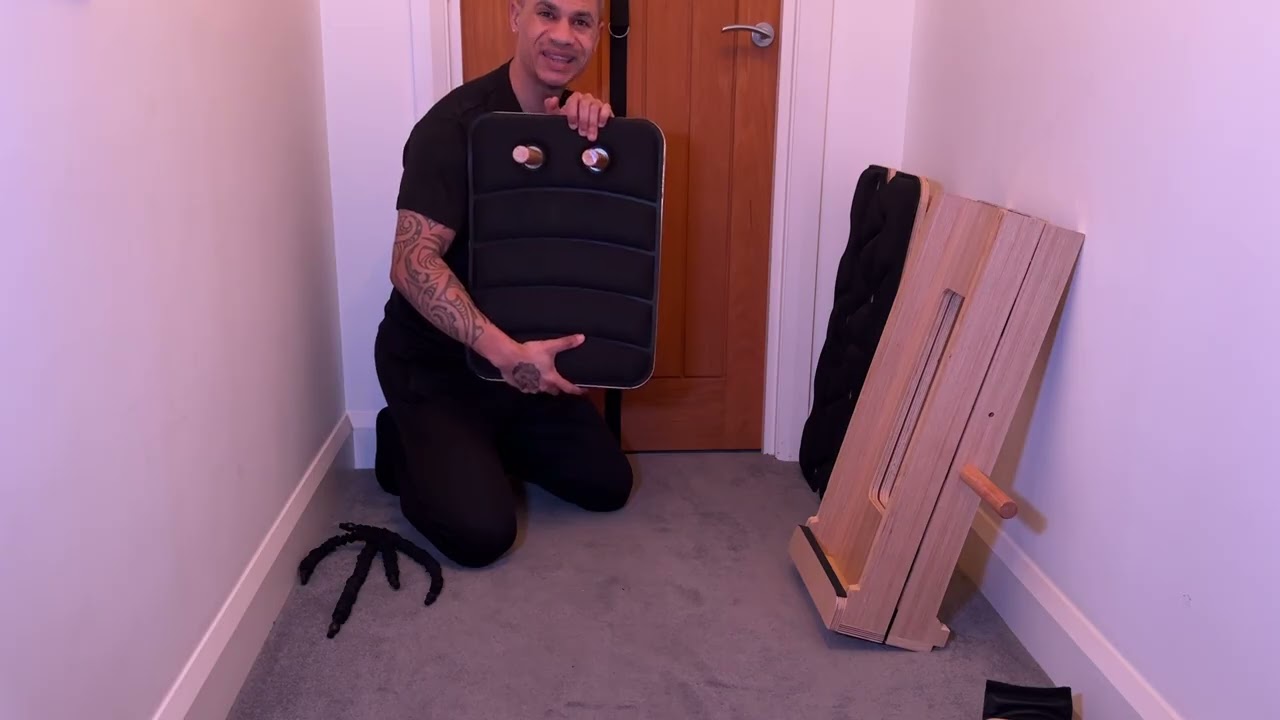 Gymproluxe Portable Pilates Reformer Setup - YouTube