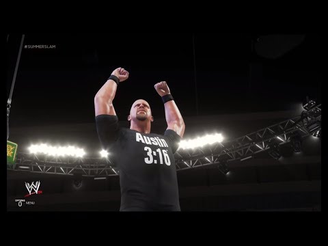 Steve Austin vs. Bruce Lee (WWE 2k19) CPU vs. CPU