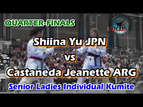 Shiina Yu JPN vs Castaneda Jeanette ARG - Quarter Final