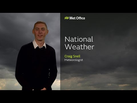 24/02/23 – Breezy with showers in east – Evening Weather Forecast UK – Met Office Weather