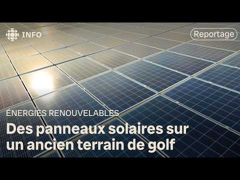 A 28-hectare solar panel project in Sept-Îles