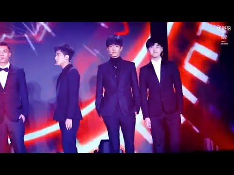 Xiao Zhan 肖战 focus fancam《Be A Man》 [2017.12.03] Xnine at Tencent Doki Star awards