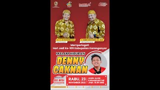 Download lagu Malam hiburan Hari Jadi ke-105 Kabupaten Karanganyar Bersama Denny Caknan mp3