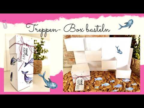 ☀️💞 Make a step box ✂️💝 I Stepper Box I Easy crafting instructions ☀️💞