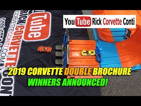 CORVETTE BROCHURE WINNERS FROM HOTWHEELS RACES Video