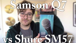 Video thumbnail for Samson Q7 (£25) vs Shure SM57 (£95) for Guitar by JT Guitar