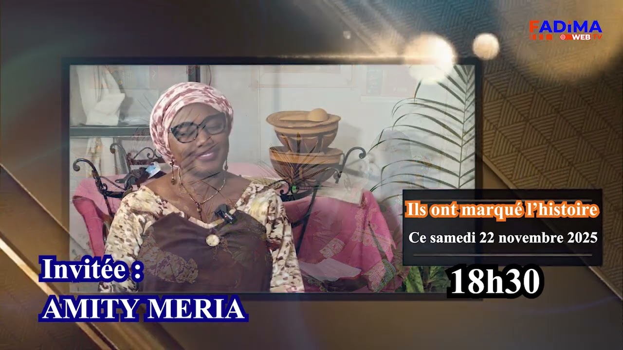 Ce samedi   dans ils ont marqué l'histoire, nous recevons l'artiste burkinabè : Amity Meria
