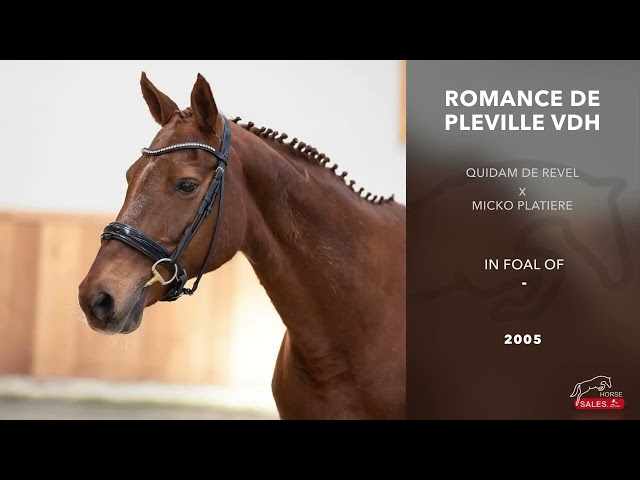 Romance de Pleville VDH