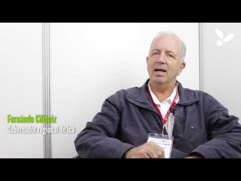 Sector Agropecuario - Fernando Cillóniz Gobernador de Ica