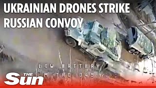 Ukraine War: Ukrainian Kamikaze drones strike Russ