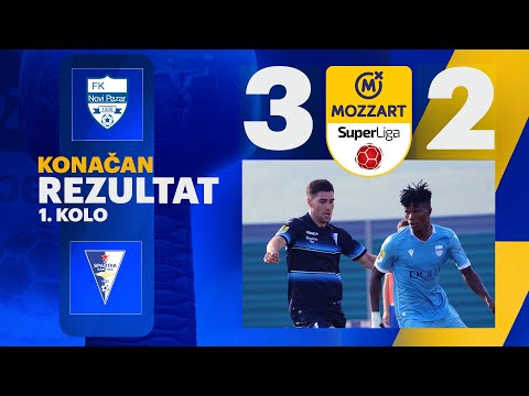 Mozzart Bet Super liga 2024/25 - 1.Kolo: NOVI PAZAR – SPARTAK ŽK 3:2 (2:0)