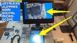 Digital Soldering Station Microscope /Joyalens JL249MS / 10.1" LCD Display Monitor Screen