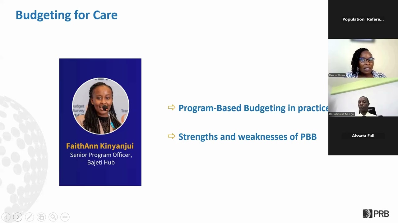 Kenya Care & Policy Series 4: Why Program-Based Budgeting Is Not Sufficient to Plan Care Policies