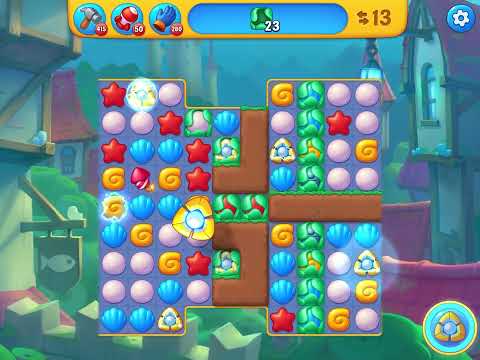 Fishdom level 6748 no boosters フィッシュダム ノーマル [Friend's]