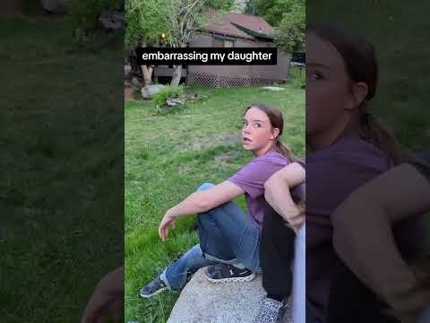 embarrassing my daughter #laugh #fyp #daughter #family #viral #shorts #lol #funny #dad #youtube