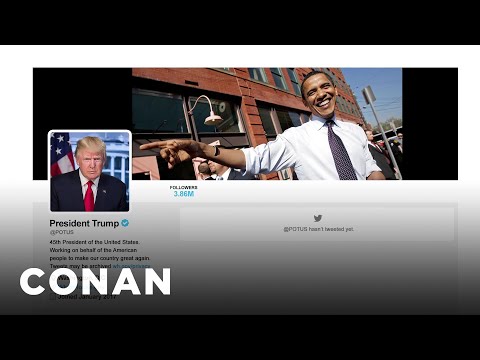 Trump's Other Twitter Headers | CONAN on TBS