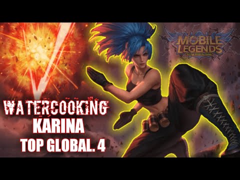TOP GLOBAL KARINA HYPER BY WaterCooking. MOBILE LEGENDS BANG BANG