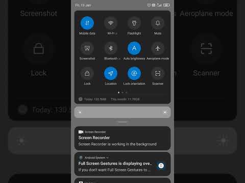 Where is scanner in redmi mobile / redmi ke mobile me scanner kaha rahta he