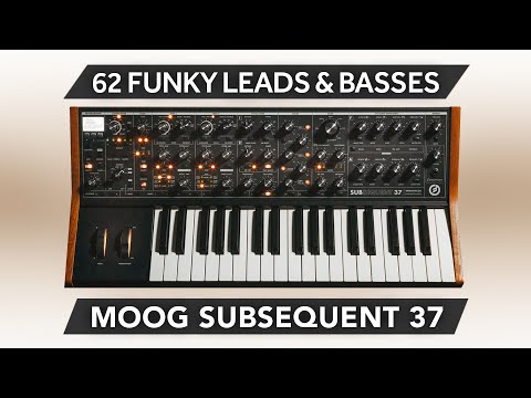 APL015 - Funky Leads & Basses - Moog Sub 37 / Subsequent 37 ( 62 presets ) - Video Preview 1