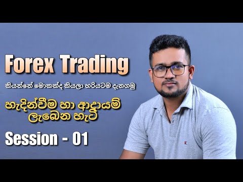 මොකක්ද මේ Forex Trading කියන්නේ | මුල ඉදන් ඉගෙනගන්න | Session -01| CJ | Chandana Jayathilaka