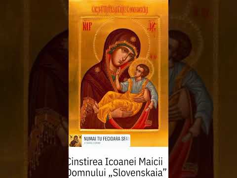 ✝️🇹🇩🙏23.09.2024 Cinstirea Icoanei Maicii Domnului. ,Slovenskaia"