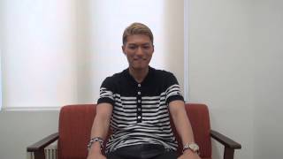 【MUSICSHELF】EXILE SHOKICHI 動画メッセージ　（2014.6）
