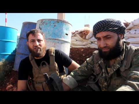 جولة ميدانية ولقاء مع قادة تجمع فاستقم كما أمرت للحديث عن الأوضاع العسكرية في جبهة الشيخ نجار في حلب