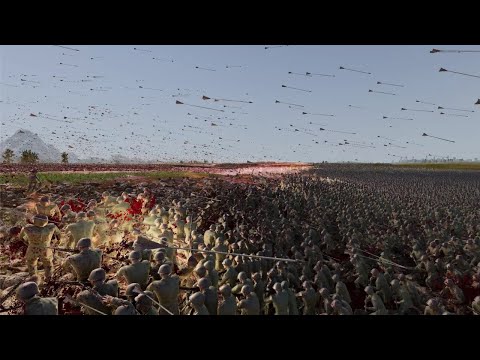 400.000 ARCHERS VS 400.000 AMERICAN SHOTGUN SOLDIERS - Ultimate Epic Battle Simulator 2