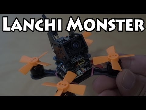 Lanchi Monster 76mm Micro Drone Review 🚁