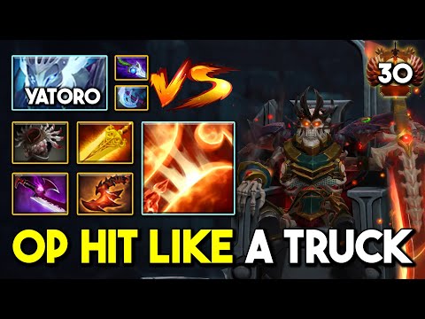 TRULY BECOME OP OFFLANE Wraith king Radiance + Overwhelming OP Hit Like A Truck Vs. Yatoro Spectre