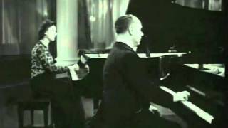 ‪José & Amparo Iturbi‬ - Ritual Fire Dance - Manuel de Falla