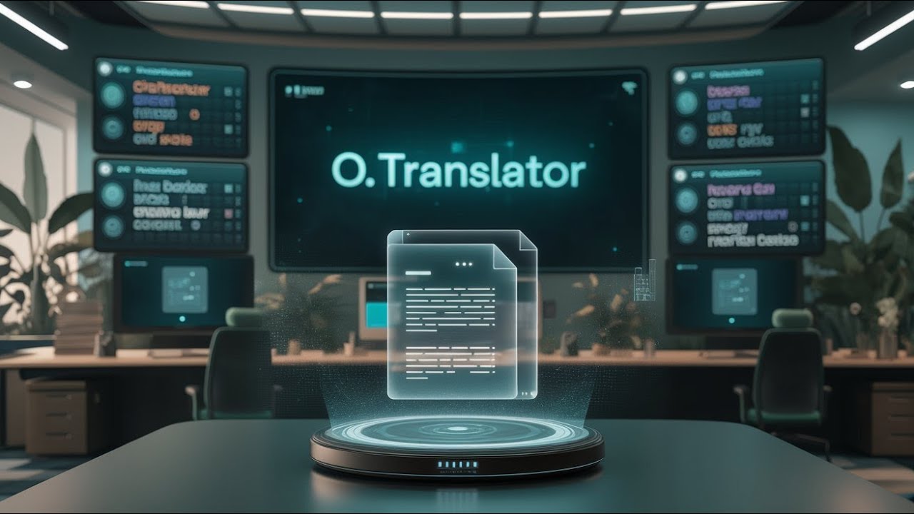 How to quickly translate PDF using O.Translator
