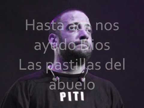 Hasta acá nos ayudo Dios - Las pastillas del abuelo (Letra)