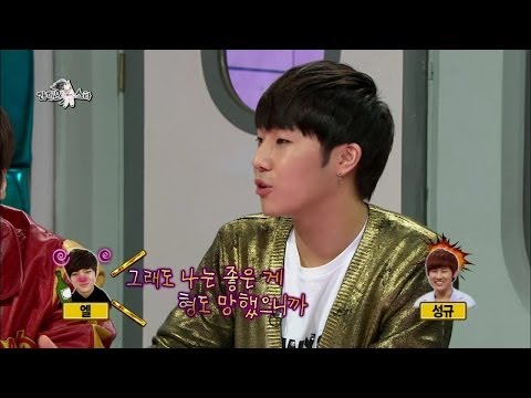 【TVPP】Sunggyu(INFINITE) - Huge Fight with L, 성규(인피니트) - 폭망한 솔로 앨범(?)때문에 엘과 대판 싸운 사건 @ Radio Star
