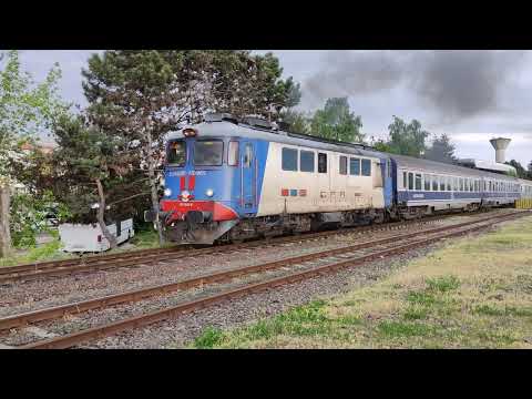 Sulzer Power [4K] ! DA 1095 demarează cu IRN 1642. Fum feroviar, turație maximă