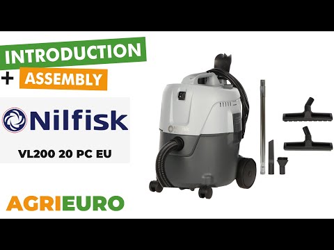 Våt- & Torrdammsugare Nilfisk VL200 20 PC - Youtube manufacturer video 2