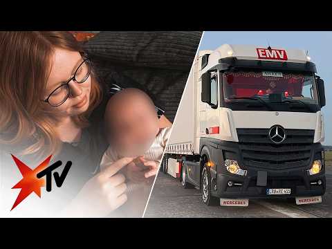 Geburt im LKW: Truckerin unbemerkt schwanger | stern TV