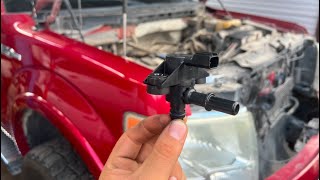 Ford F-150 P0443 P0455 P0456 EVAP purge valve leak