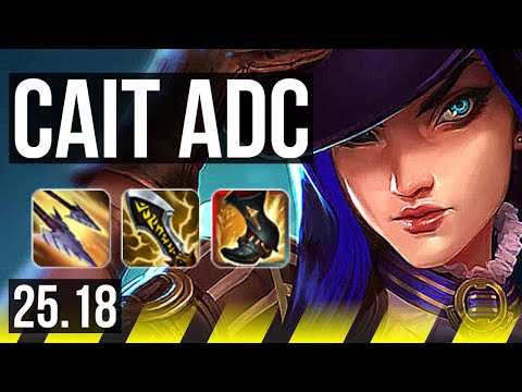 CAITLYN & Karma vs XAYAH & Nautilus (ADC) | 12/4/8 | EUW Challenger | 25.18