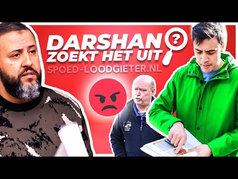 4500 EURO VOOR EEN WC: 'SPOED-LOODGIETER IS OPLICHTING' - DARSHAN ZOEKT HET UIT