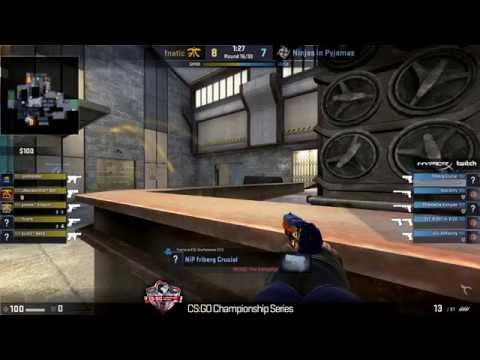 PGL CCS Last chance - NiP vs Fnatic  (Cache Match 3)