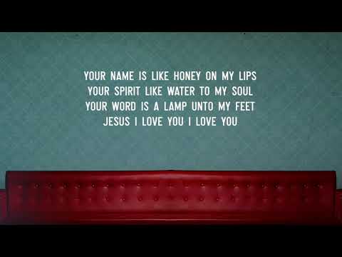 Holy And Anointed One - Youtube Lyric Video