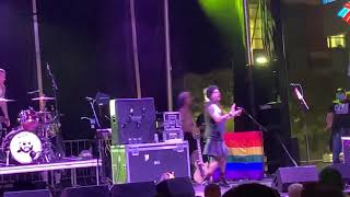 NOFX “Time Warp” coming on to the stage Punk in Drublic, in Worcester MA 9/25/21