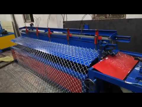 Z21 - Semi Automatic Chain Link Fencing Machine Auto Weaver