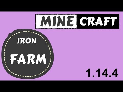 MINECRAFT - EASY IRON FARM 1.14.4