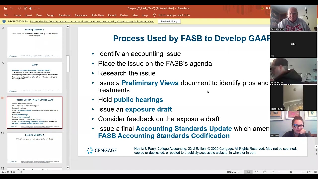 ACC110 Chapter 1 and 2