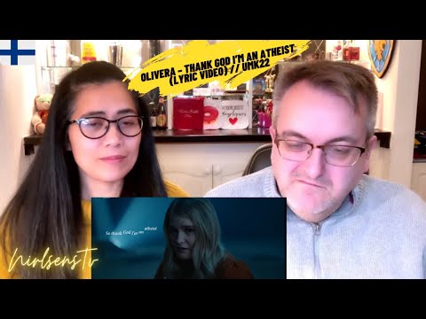Olivera – Thank God I’m an Atheist (Lyric Video) // UMK22 -  🇩🇰NielsensTv REACTION