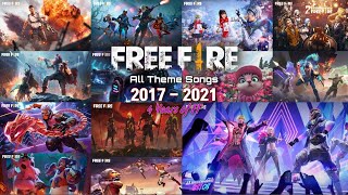 Free Fire All Theme Songs 2017 - 2021 ( OB29 )  Ol